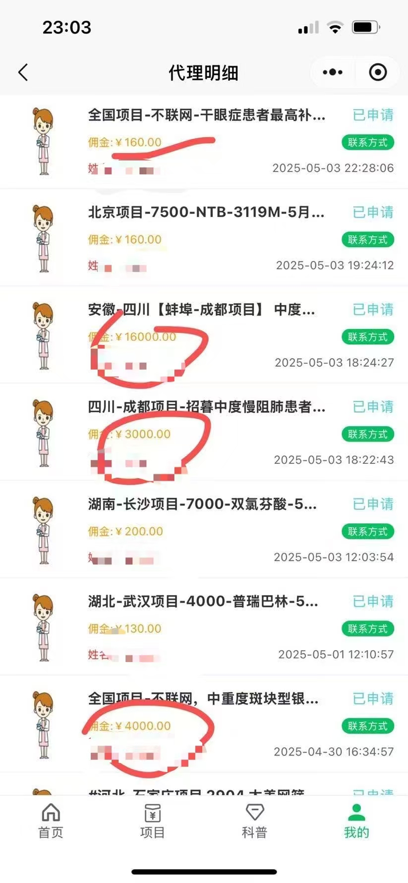 暴力冷门试药员中介日5000+